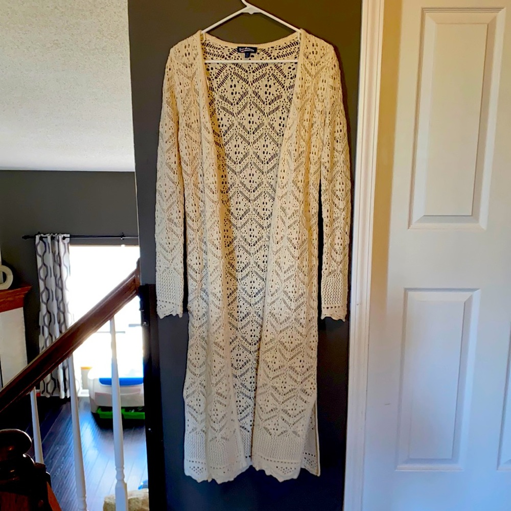 Long beautiful sweater